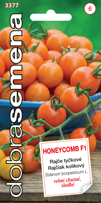 Dobrá semena Rajče tyč. třešňové - Honeycomb F1 10s
