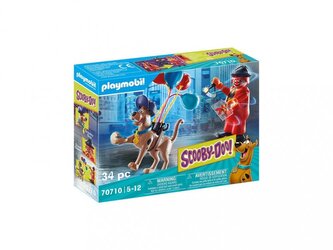 Scooby-Doo s duchem klauna Playmobil, Scooby-Doo, 34 dílků