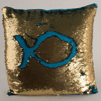 Polštář s flitry (návlek + výplň) 0/60