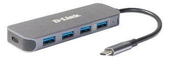 D-Link DUB-2340 USB-C to 4-Port USB 3.0 Hub D-Link DUB-2340 USB-C to 4-Port USB 3.0 Hub