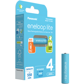 Baterie PANASONIC-ENELOOP HR03 AAA 4LCCE/4BE ENELOOP LIT