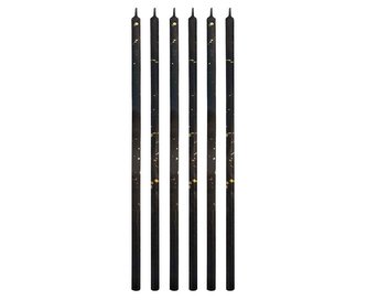 Świeczki urodzinowe Milenium 16.5cm 6szt
