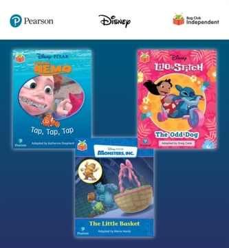 Pearson Bug Club Disney Reception Pack D, including decodable phonics readers for phases 2 to 4: Finding Nemo: Tap, Tap,