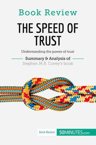 Book Review: The Speed of Trust by Stephen M.R. Covey