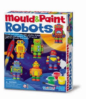 Výroba a malování - roboti