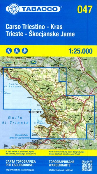 Carso Triestino e Isontiono 1:25 000