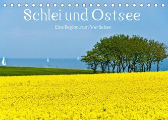 Schlei und Ostsee - Eine Region zum Verlieben (Tischkalender 2023 DIN A5 quer)