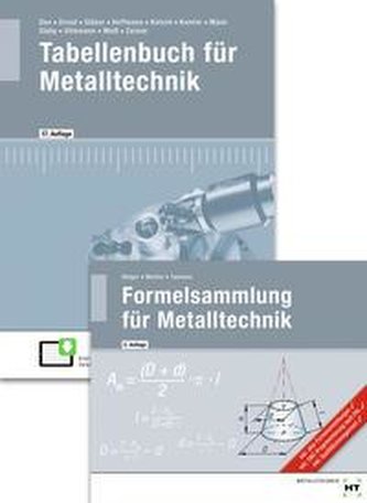 Paketangebot Tabellenbuch für Metalltechnik und Formelsammlung für Metalltechnik