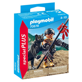 WARRIOR WITH PANTHER 70878
