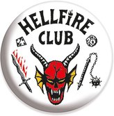 Placka Netflix|Stranger Things: Klub Hellfire (25 mm)