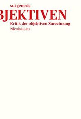 Kritik der objektiven Zurechnung