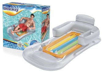 Lenoška s opěrkou/1.61m x 84cm