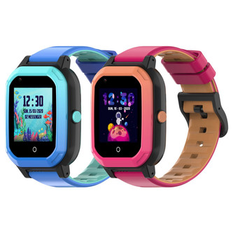 CEL-TEC KT20 dětské hodinky s GPS a fotoaparátem modré- růžové