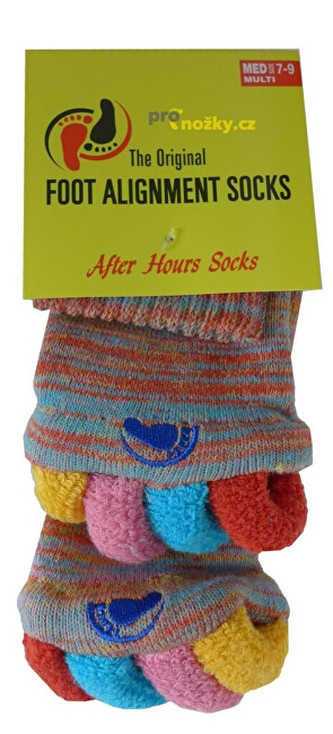 Pro nožky Adjustační ponožky MULTICOLOR dětské XS (31 - 34)
