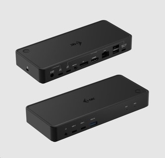 iTec USB-C/Thunderbolt KVM dokovací stanice Dual Display + Power Delivery 65/100W