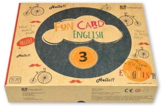 Fun Card English 3 / XXL sada