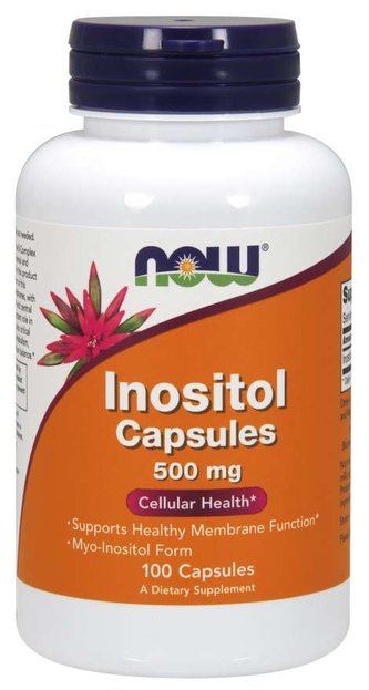 Inositol 500 mg - NOW Foods - 100 kaps.