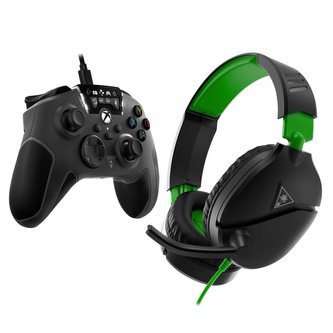 Turtle Beach Bundle,  RECON Gamepad + herni sluchátka Recon 70,pro XBOX,  černá