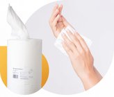 FBF Naturalky netkaná perforovaná utěrka v roli 200 útržků 37 x 40 cm, 50 g/m2