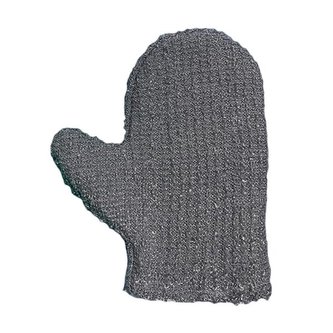RUKAVICE MASÁŽNÍ DO KOUPELE I SAUNY ŠEDÁ