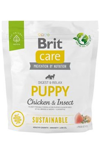 Brit Care Dog Sustainable Puppy 1kg Brit Care Dog Sustainable Puppy 1kg