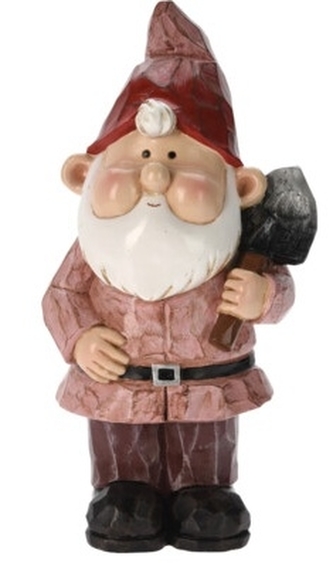 Trpaslík červený 30,7x16,5x13 cm