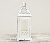 Kovová lucerna 30 cm