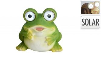 Solární svítidlo Žába 12x11x9,5 cm