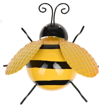 Kovová včelka 6,4x16,4x14,4 cm