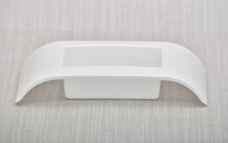 Ikebana bílá 4,7x8x13 cm