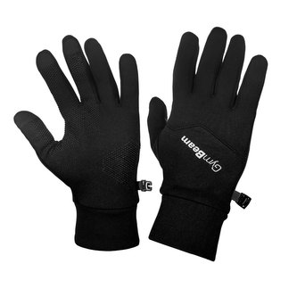 Běžecké rukavice Unstoppable Black - GymBeam - Velikost: XS/S - černá