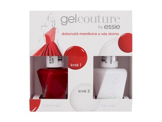 Essie Nail Polish lak na nehty Nail Polish 13,5 ml + vrchní lak na nehty Nail Polish 13,5 ml Top Coat