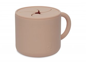 Kelímek na svačinku silikonový Pale Pink