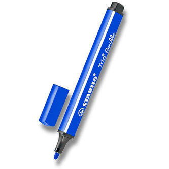 Fix "Trio Scribbi", modrá, odpružený hrot, 1,5-2mm, STABILO