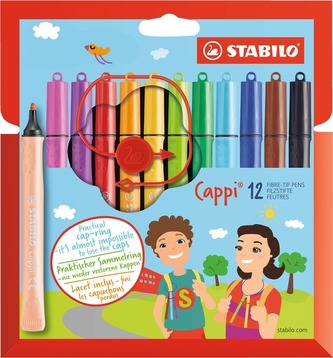 STABILO Cappi 12 ks Pouzdro STABILO Cappi 12 ks Pouzdro
