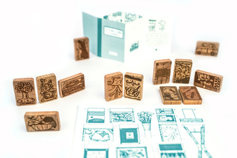 DWOOD Dům pro malíře 13 dílů - doplněk k dřevěné stavebnici s příběhem