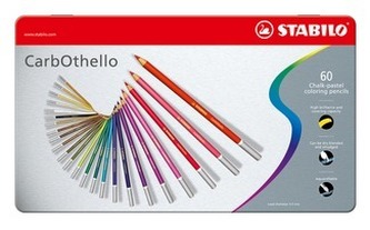 Pastely STABILO CarbOthello, sada 60 ks v kovovém pouzdru Pastely STABILO CarbOthello, sada 60 ks v kovovém pouzdru