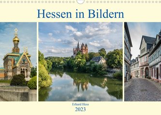 Hessen in Bildern (Wandkalender 2023 DIN A3 quer)