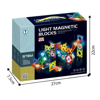 Kuličkodráha magnetická se světlem - hra