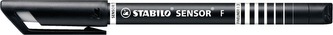 Liner "Sensor", 0,3 mm, černá, STABILO