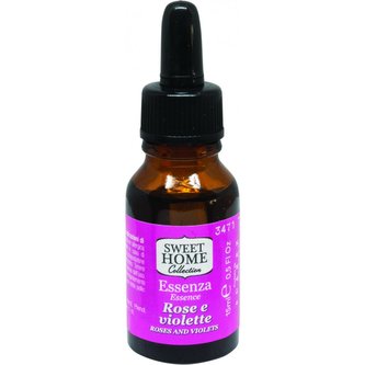 Sweet Home Collection Vonná esence Růže a fialka 15 ml unisex