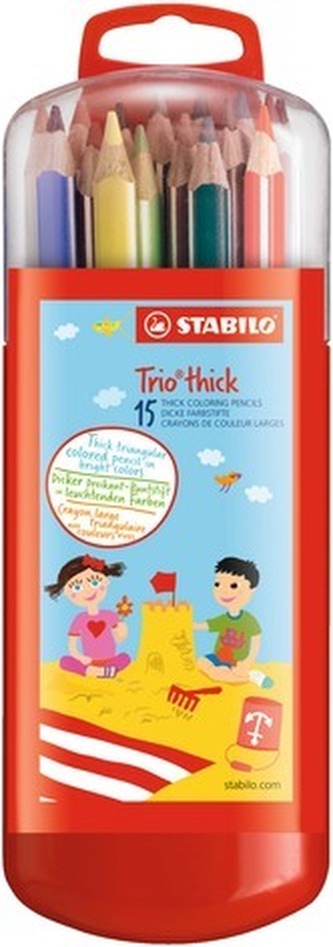 STABILO Trio, silná 15 ks Box