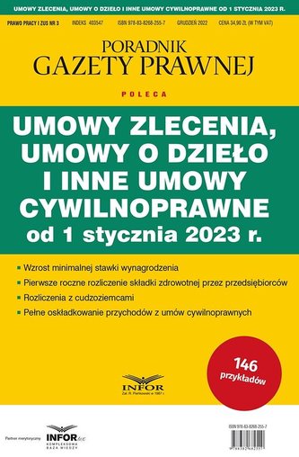 Umowy zlecenia, umowy o dzieło i inne umowy... Umowy zlecenia, umowy o dzieło i inne umowy...