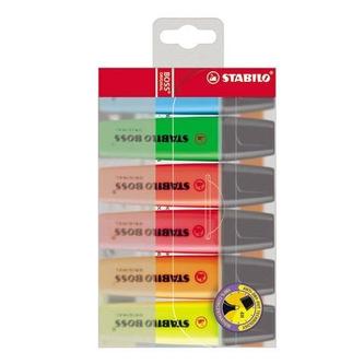 Zvýrazňovač "BOSS original", 6 barvy, 2-5mm, STABILO