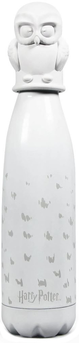 Nerezová 3D láhev na pití Harry Potter: Hedvika (objem 500 ml)