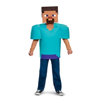 Kostým Minecraft Steve