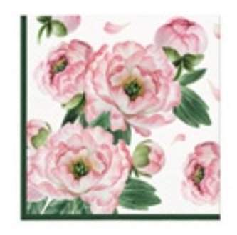 Serwetki uroczy kwiat 33x33cm 20szt