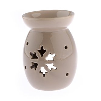 Keramická aromalampa s vločkou 6/48