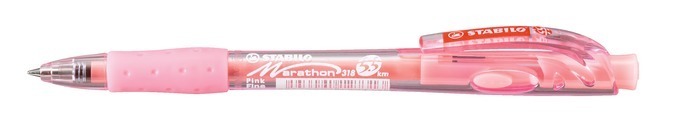 STABILO Marathon 318, růžová - - Megaknihy.cz