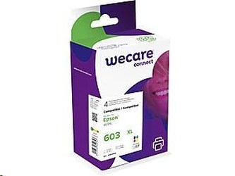 WECARE ARMOR cartridge pro Epson Expression Home XP-2100, 2105, WF2810 (C13T03A640), CMYK, 12ml/3x11ml